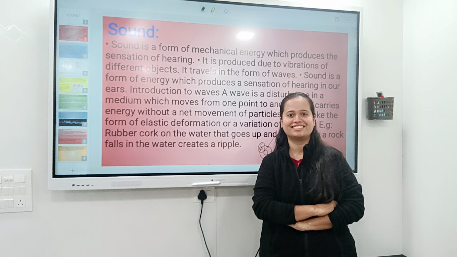 Teaching in Classroom - Interactive Learning